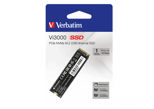 UES 1TB Vi3000 PCIe NVMe M.2 2280 Int SS