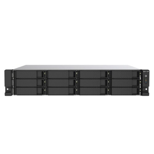 QNAP 2U 12-Bay NAS/iSCSI IP-SAN. AMD Ryz