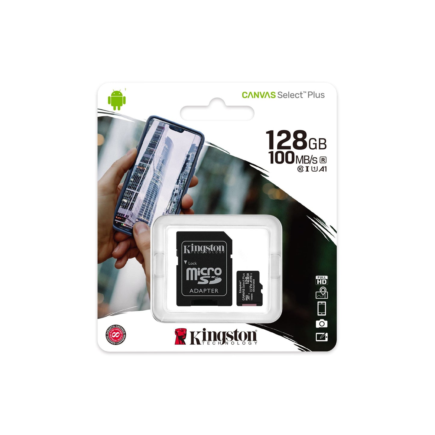 128GB MICROSDXC CANVAS SELECT