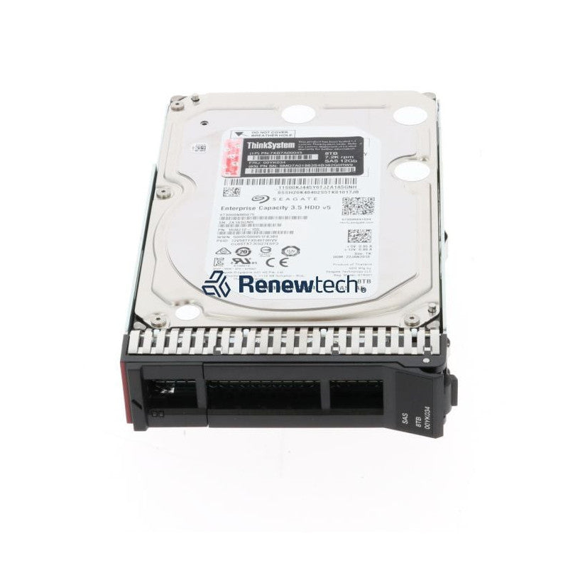 ThinkSystem 3.5 8TB 7.2K SAS 12Gb Hot S