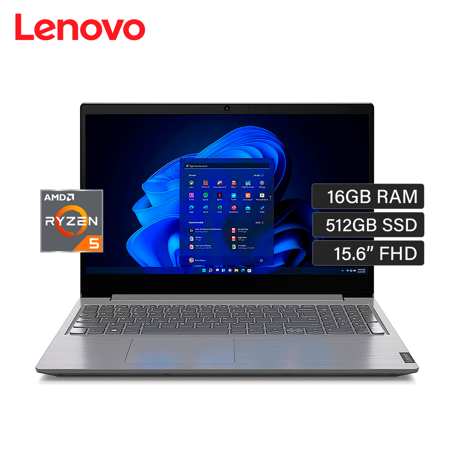 Lenovo V15 Gen 4 AMD R5 RAM 16GB 512 SSD