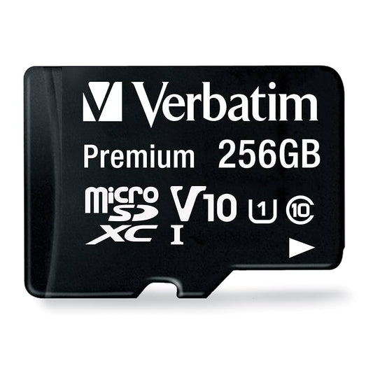 256GB Premium microSDXC Memory Card with