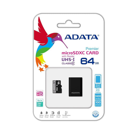 PREMIER MICROSDXC SDHC 64 GB CLASS13