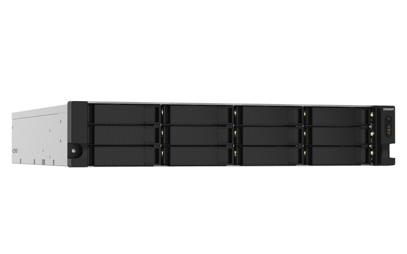 QNAP 2U 12-Bay ARM-based 2.5G &10G NAS,