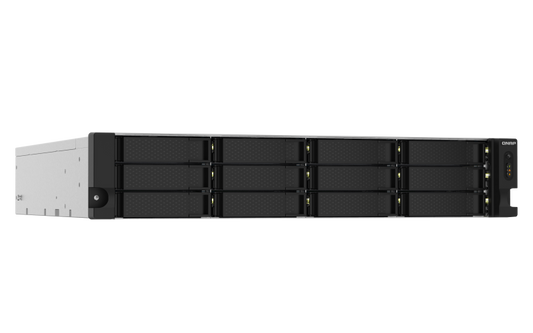 QNAP 2U 12-Bay ARM-based 2.5G &10G NAS,