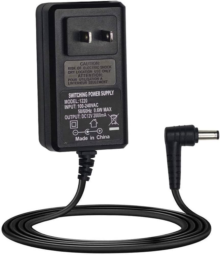 Power Adapter 12V, 2A, AC