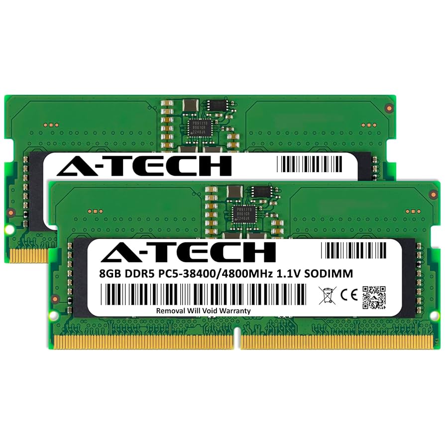 16GB 4800MHz DDR5 Non ECC CL40 DIMM Kit
