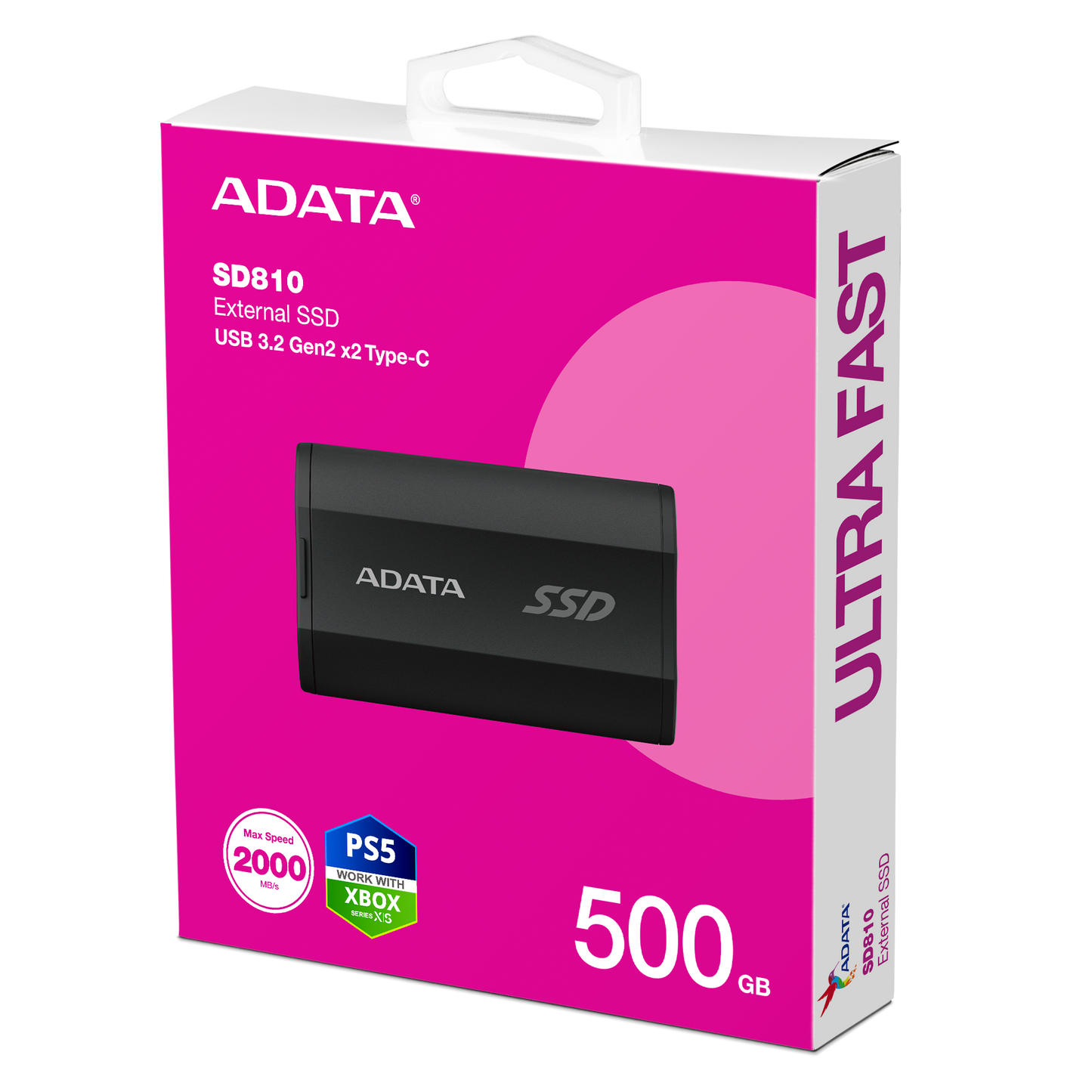 ADATA SSD SD810 2 TB BLACK TIPO C