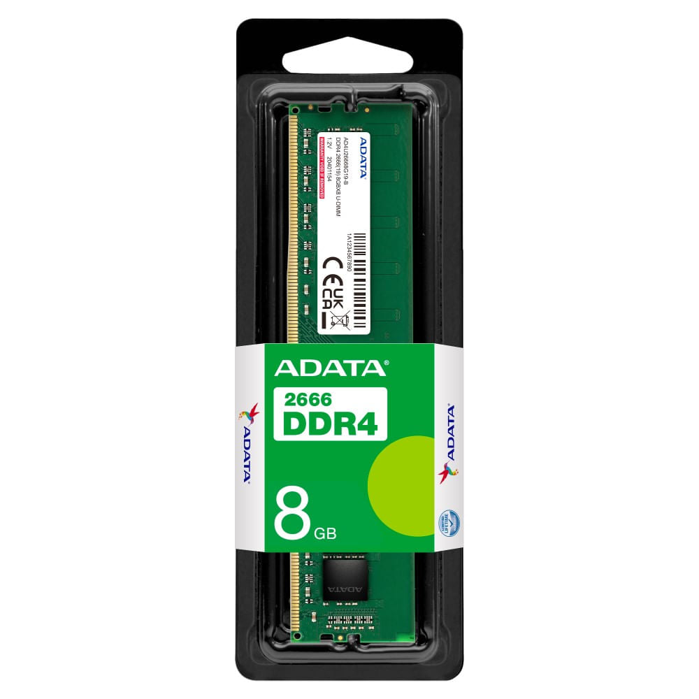 ADATA DRAM DDR4 U-DIMM 8GB 2666