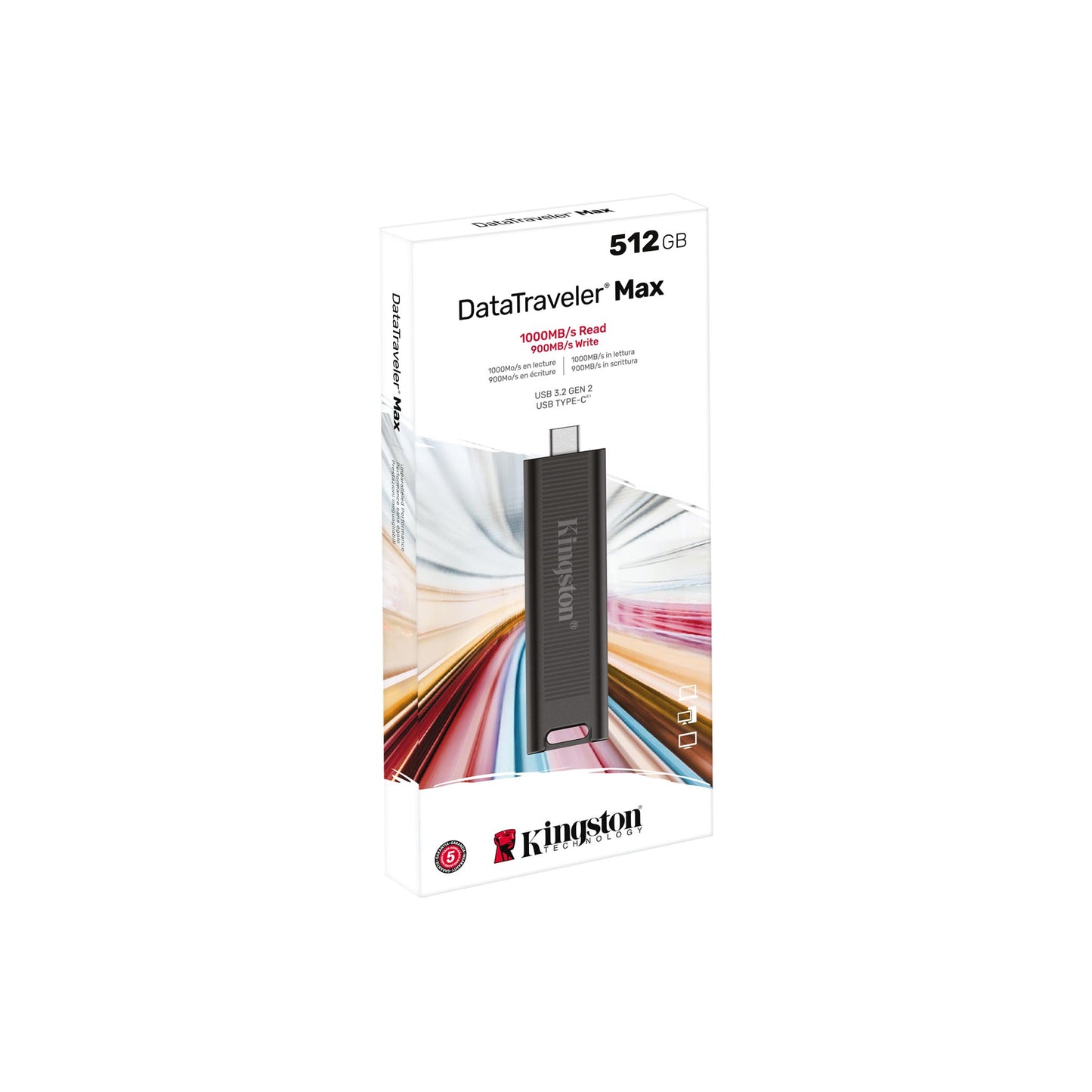 512GB USB 3.2 DataTraveler Max Gen 2