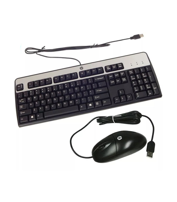 HP USB BFR PVC US KEYBOARD MOUSE KIT