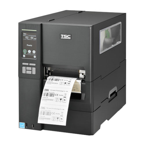 MH241P thermal transfer printer rewind