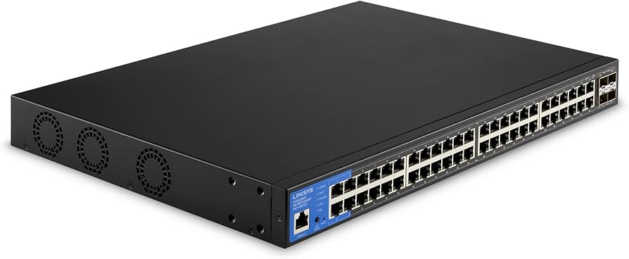 SWITCH 52 PORT POE Switch W/ 4 10G SFP &
