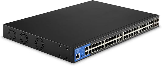 SWITCH 52 PORT POE Switch W/ 4 10G SFP &