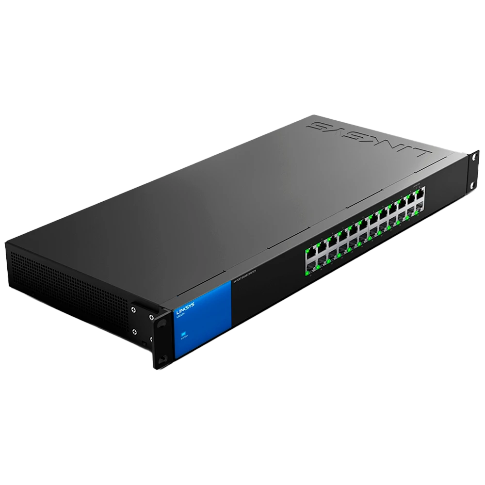 Switch 24  puertos Gigabit Ethernet 12 p