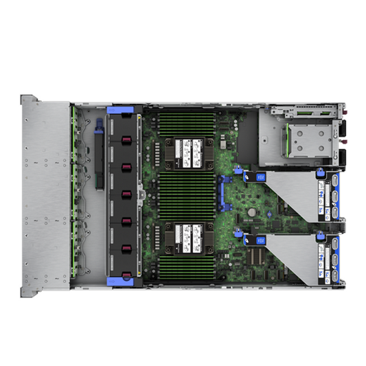 DAMAGE BOX HPE DL380 G11 4416+ MR408I-O