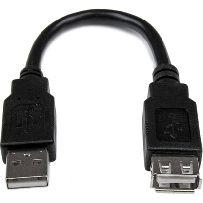 6in USB 2.0 Ext Adapter Cable A to A M/F