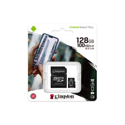 128GB MICROSDXC CANVAS SELECT