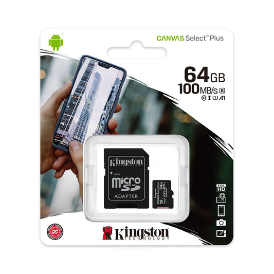 64GB MICROSDXC CANVAS SELECT