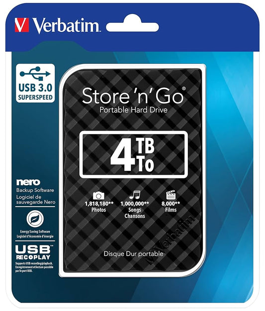 4TB Store #n# Go Portable Hard Drive, US