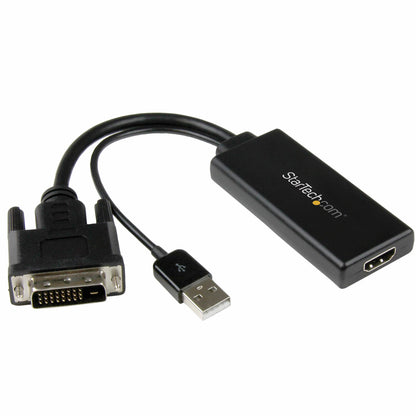 Adaptador de Video DVI a HDMI con Audio