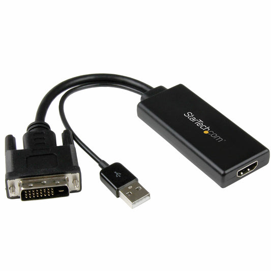 Adaptador de Video DVI a HDMI con Audio