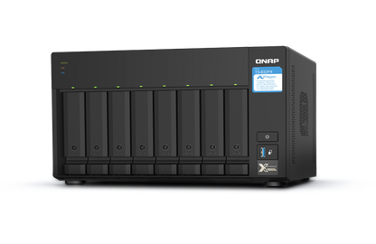 NAS de alta capacidad con SFP+ 10GbE y 2