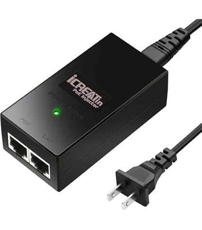 Kit Power over Ethernet PoE adapter for