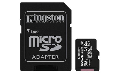 512GB micSDXC Canvas Select Plus 100R A1