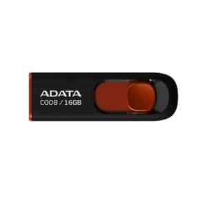 MEMORIA USB 2.0 16GB C008 BLACK+RED