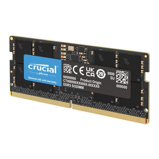 32GB 4800MHz DDR5 Non ECC CL40 SODIMM Ki