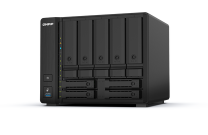 NAS de alta capacidad con SFP+ 10GbE y 2