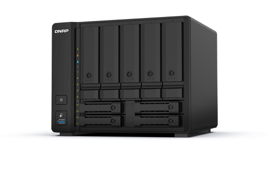 NAS de alta capacidad con SFP+ 10GbE y 2