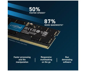 64GB 4800MHz DDR5 Non ECC CL40 SODIMM Ki