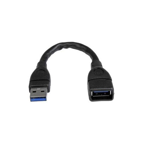 6in USB 2.0 Ext Adapter Cable A to A M/F