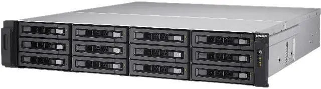 QNAP 2U 12-Bay NAS/iSCSI IP-SAN. AMD Ryz