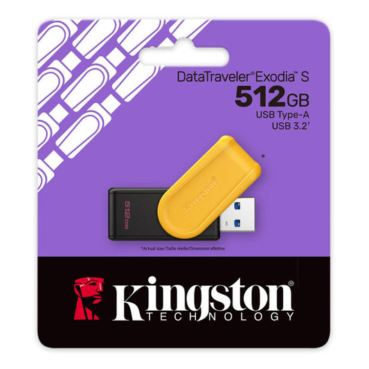 512GB USB 3.2 Gen 1 DataTraveler Exodia