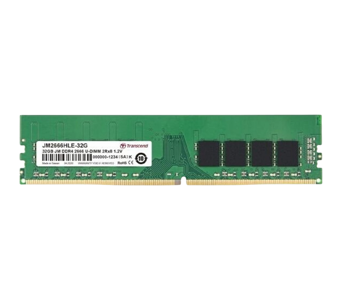 32GB DDR4-2666MHz