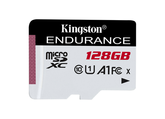 128GB microSDHC Endurance 95R/45W C10 A1