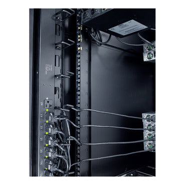 Vertical Cable Organizer. 8 Cable Rings.