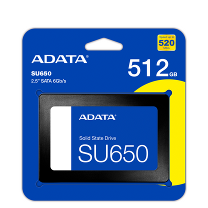 ADATA SSD SU650NS38 512GB COLOR BOX
