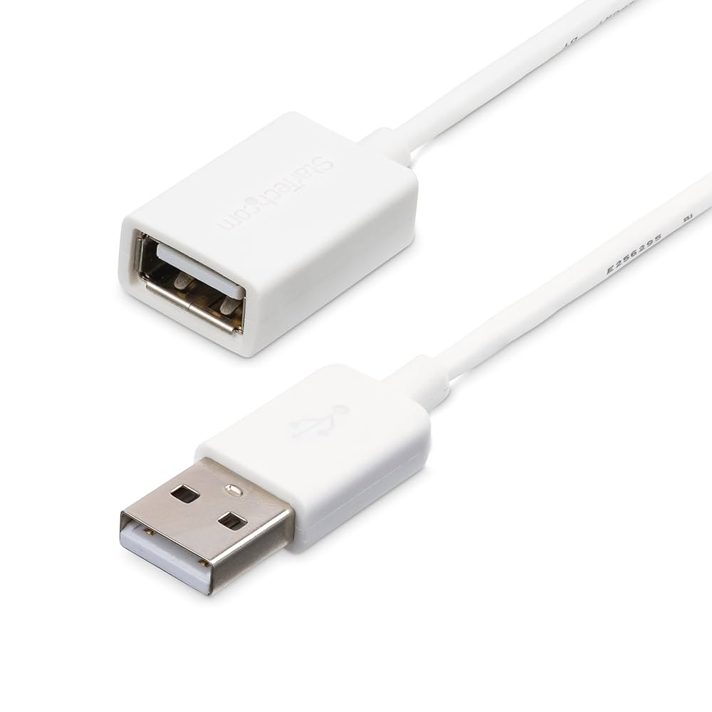 3M WHITE USB 2.0 EXTENSION CABLE - M/F