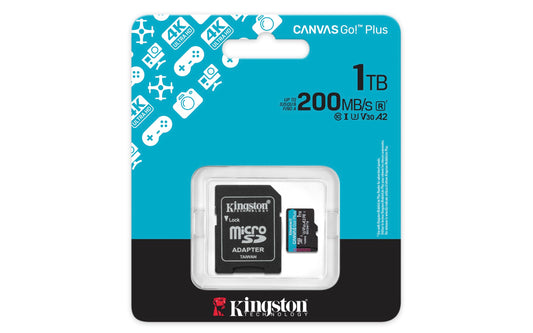 1TB microSDXC Canvas Go Plus Gen4 200MB/