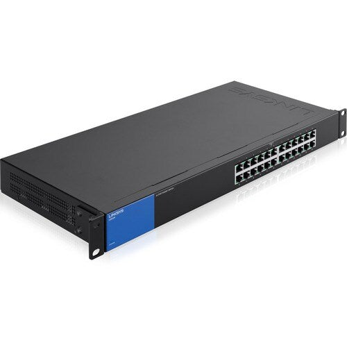 24 Port Gigabit Switch Metalic