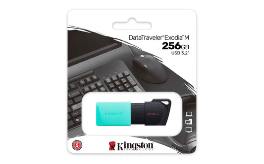 256GB USB3.2 Gen1 DataTraveler Exodia M