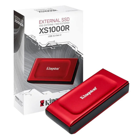 2TB XS1000 Red External USB 3.2 Gen 2 Po