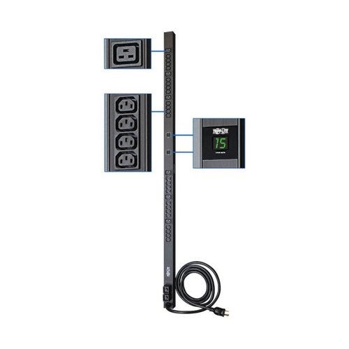 5/5.8kW Single-Phase Metered PDU, 208/24