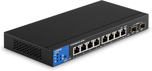 8-Port Smart Gigabit PoE+ Switch (110W)