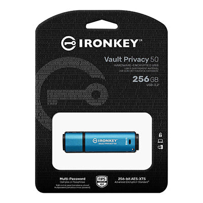 8GB IronKey Vault Privacy 50 AES-256 Enc