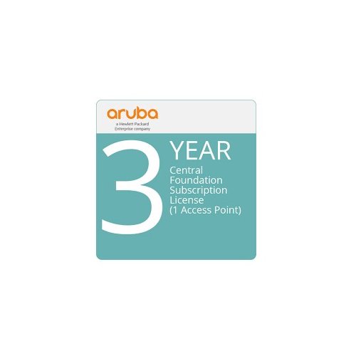 ARUBA CENTRAL AP FND 3YR SUB E-STU